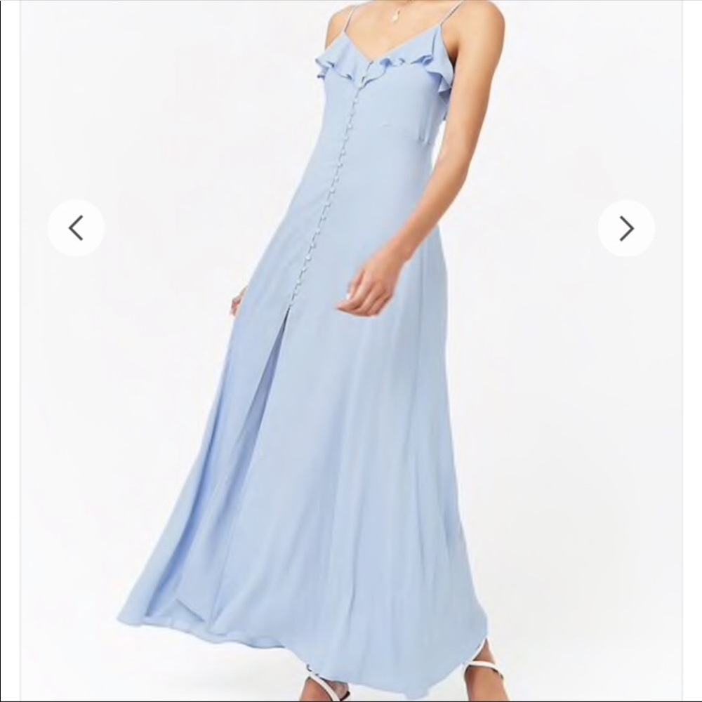 Forever 21 button down maxi dress